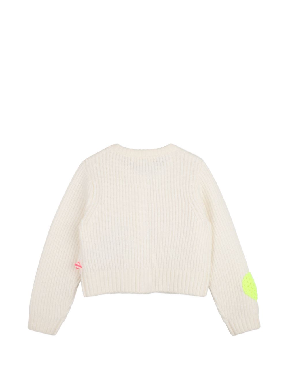 Cardigan avorio/multicolor per bambina U22473 121 Billieblush 