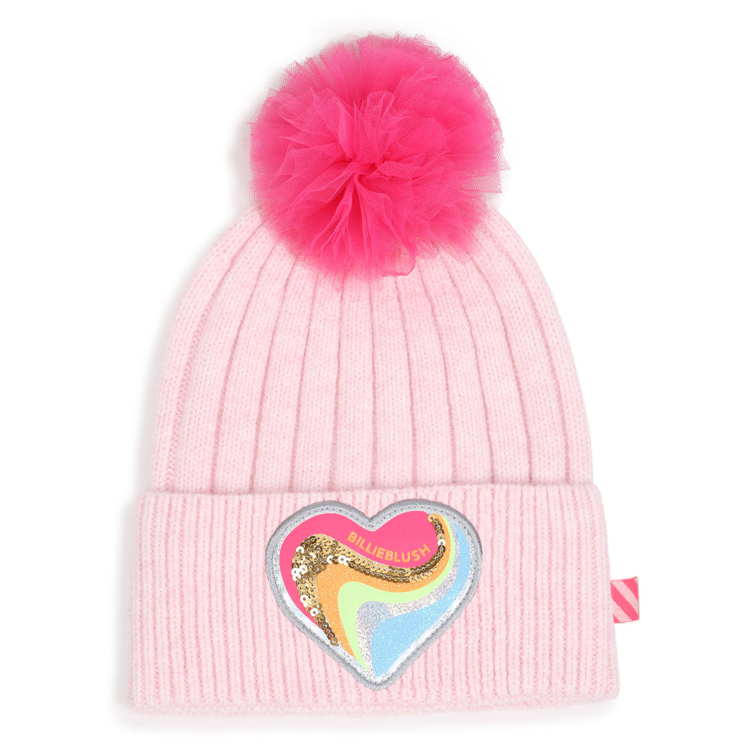Cappello rosa per bambina U22505 475 Billieblush 
