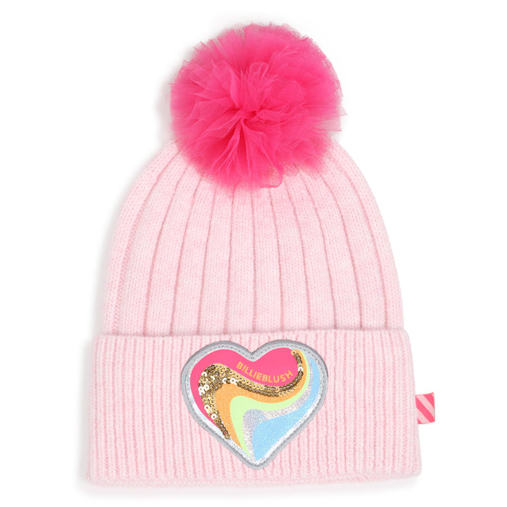 Cappello rosa per bambina U22505 475 Billieblush 