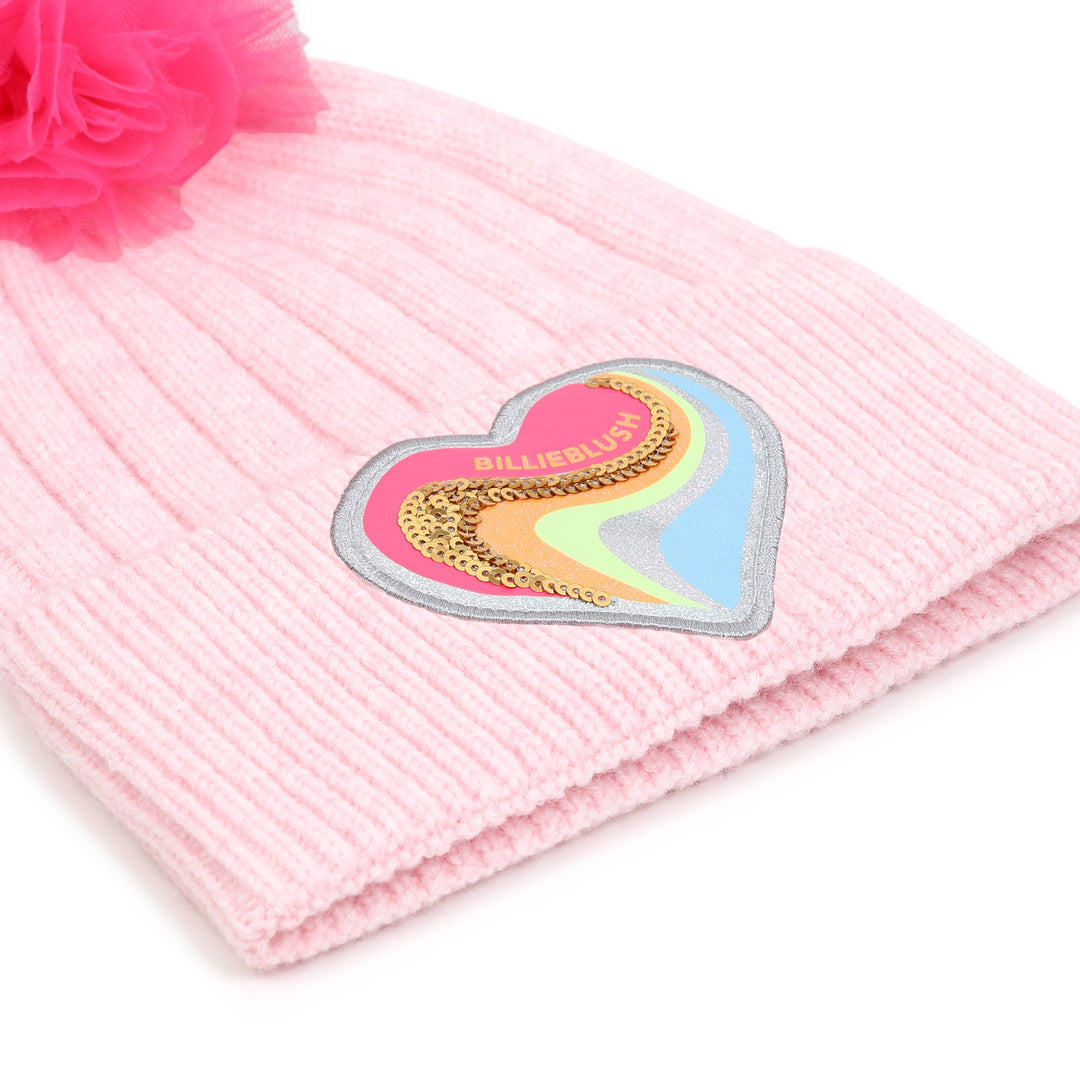 Cappello rosa per bambina U22505 475 Billieblush 