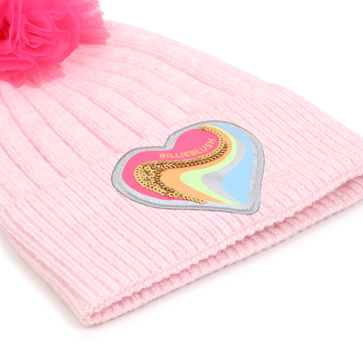 Cappello rosa per bambina U22505 475 Billieblush 