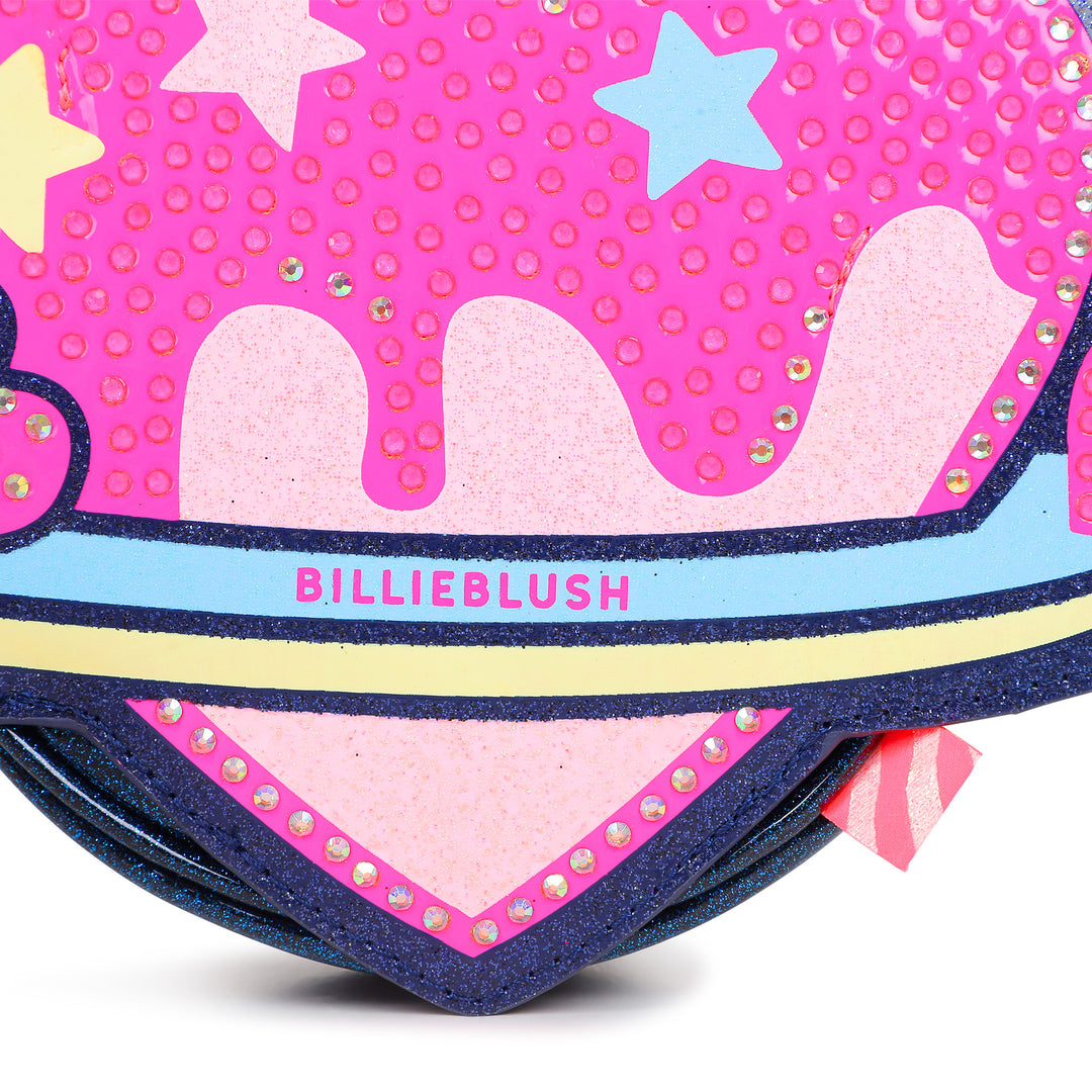 Borsa rosa/blu per bambina U22521 85T Billieblush 