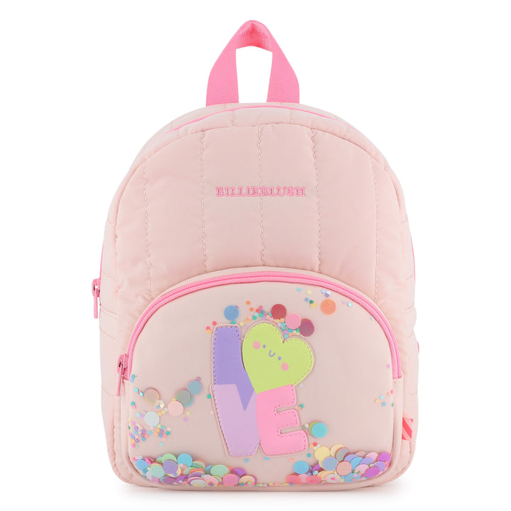 Zaino rosa per bambina U22545 475 Billieblush 