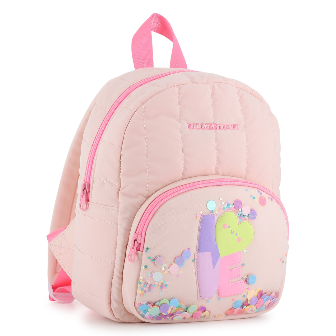 Zaino rosa per bambina U22545 475 Billieblush 