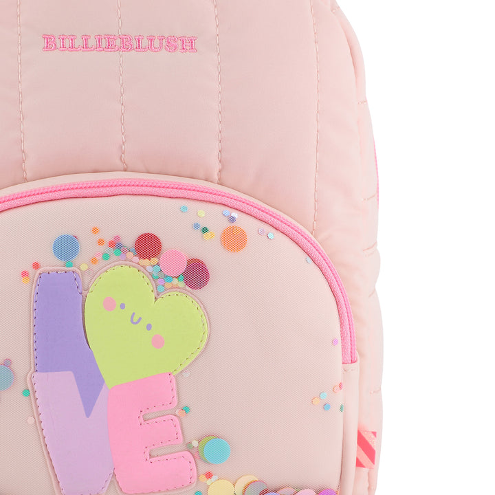 Zaino rosa per bambina U22545 475 Billieblush 