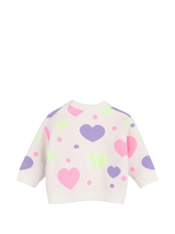 Completo avorio/multicolor per neonata U22611 121 Billieblush 