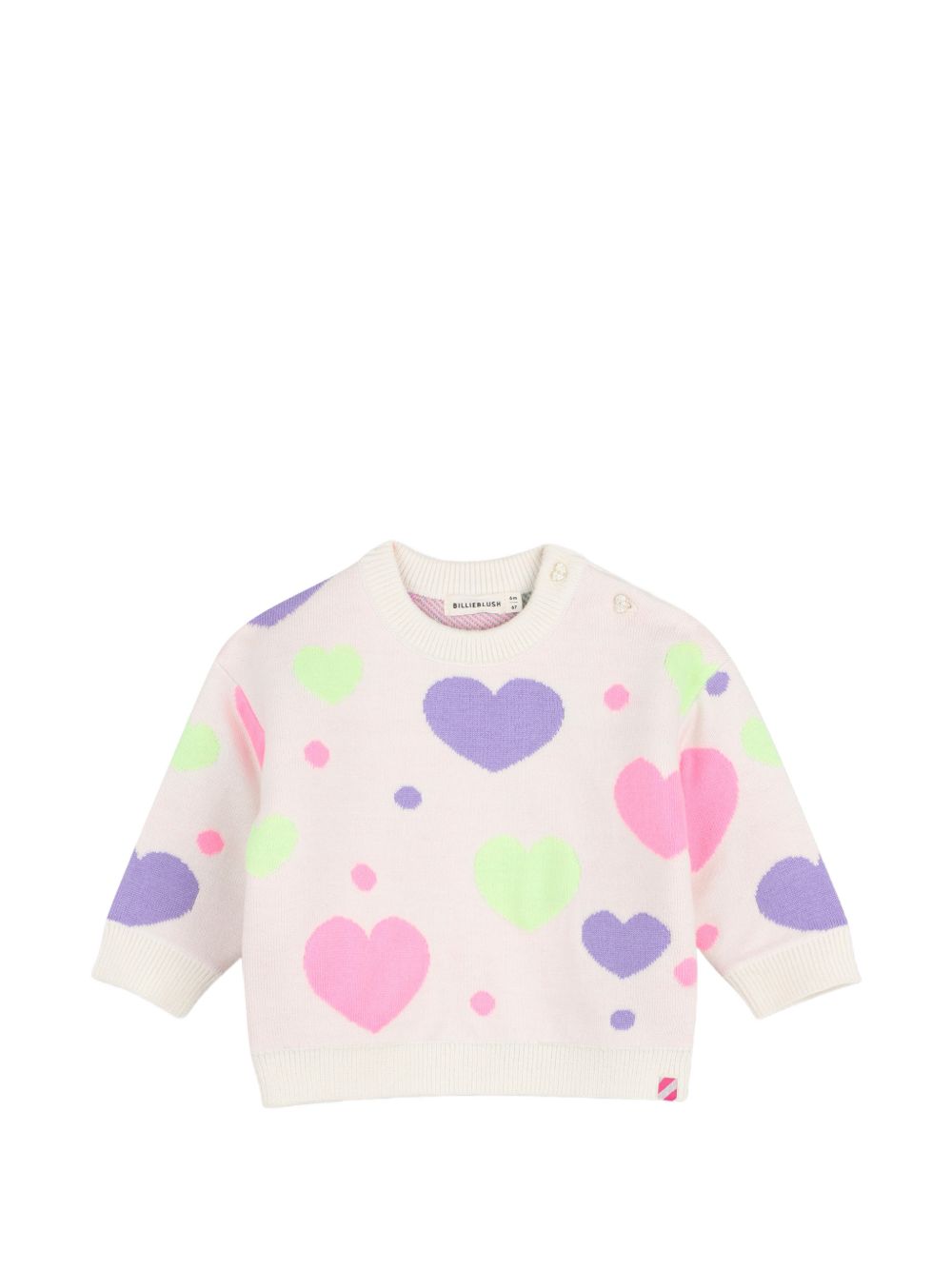 Completo avorio/multicolor per neonata U22611 121 Billieblush 