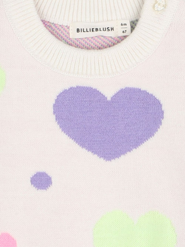 Completo avorio/multicolor per neonata U22611 121 Billieblush 