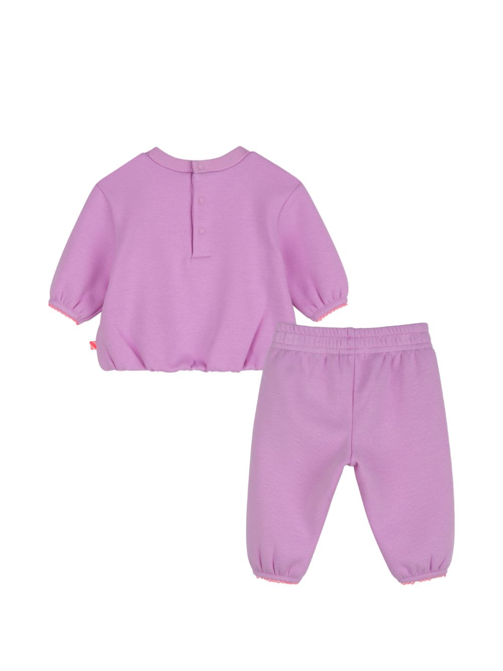 Completo sportivo viola per neonata U22623 929 Billieblush 