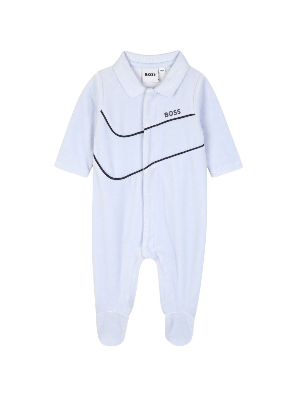 Tutina blu cielo per neonato J53288 771 Boss Kids 