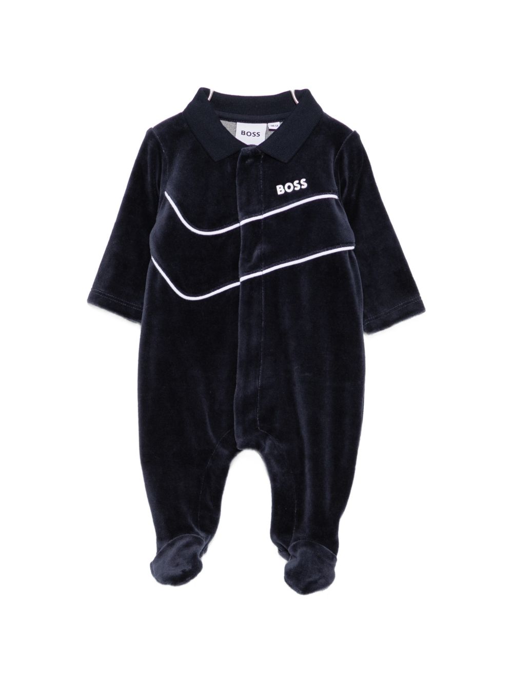 Tutina blu navy per neonato J53288 849 Boss Kids 