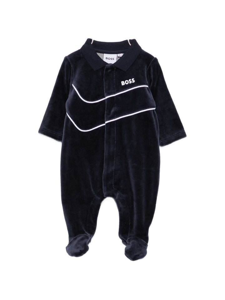 Tutina blu navy per neonato J53288 849 Boss Kids 