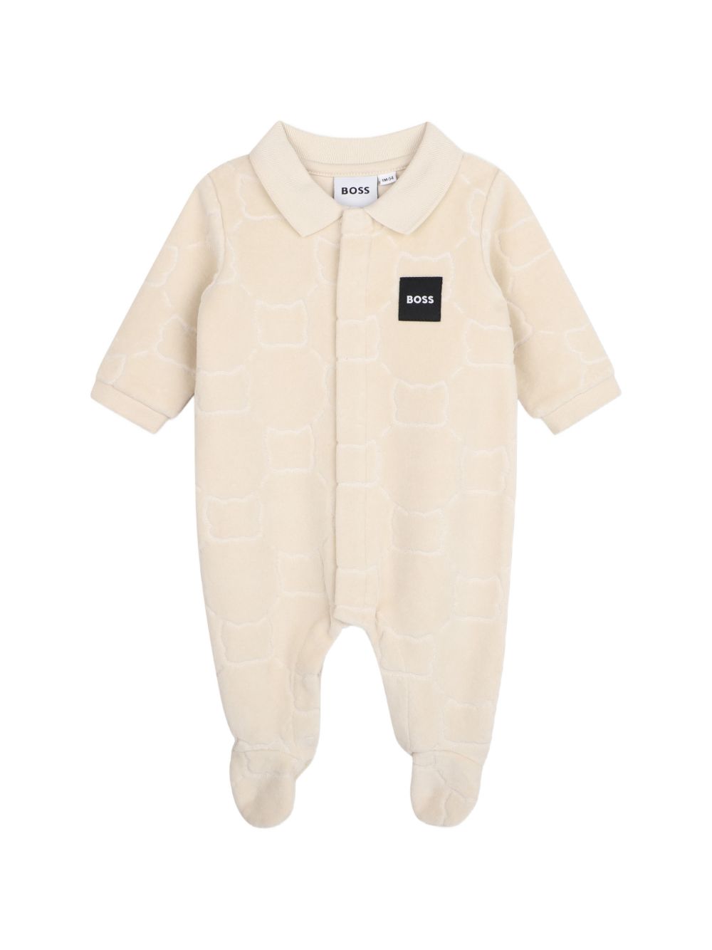 Tutina beige per neonato J53290 21K Boss Kids 
