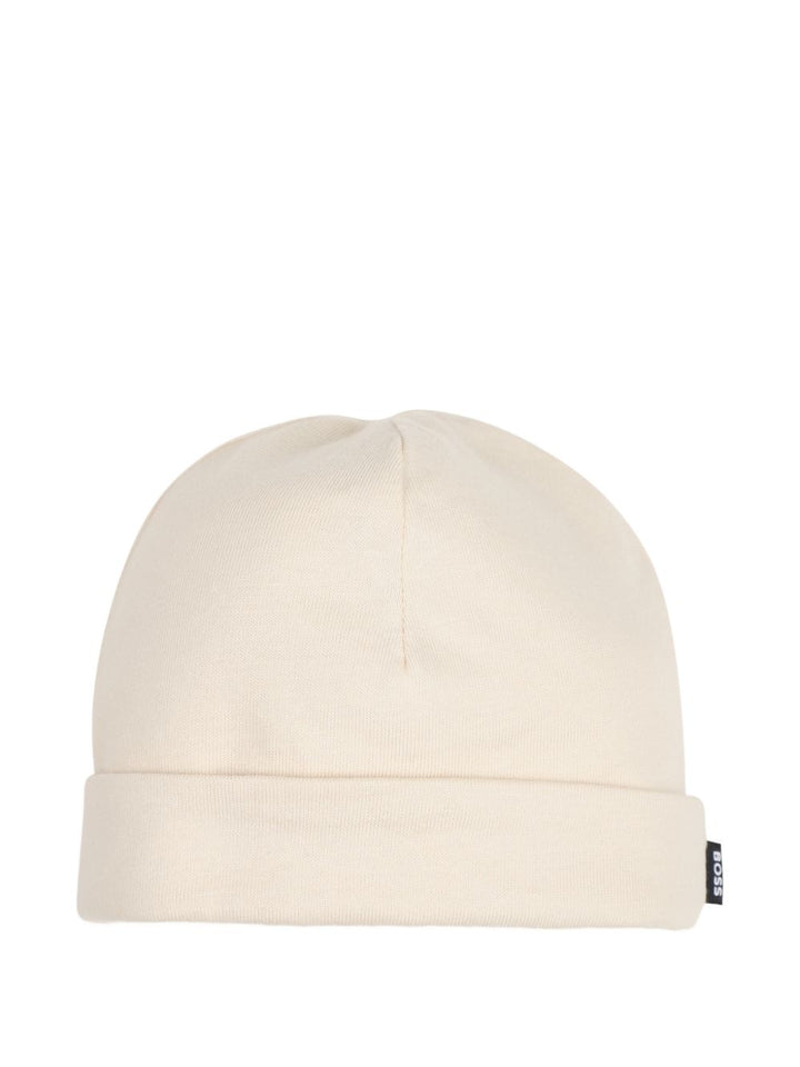 Tutina beige per neonato J53290 21K Boss Kids 