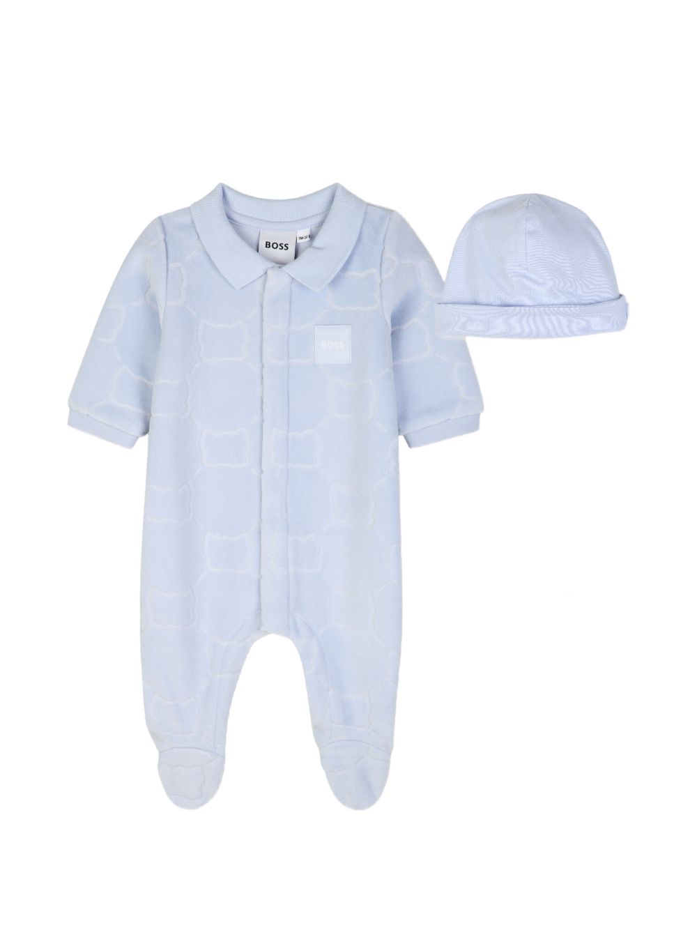 Tutina blu cielo per neonato J53290 771 Boss Kids 