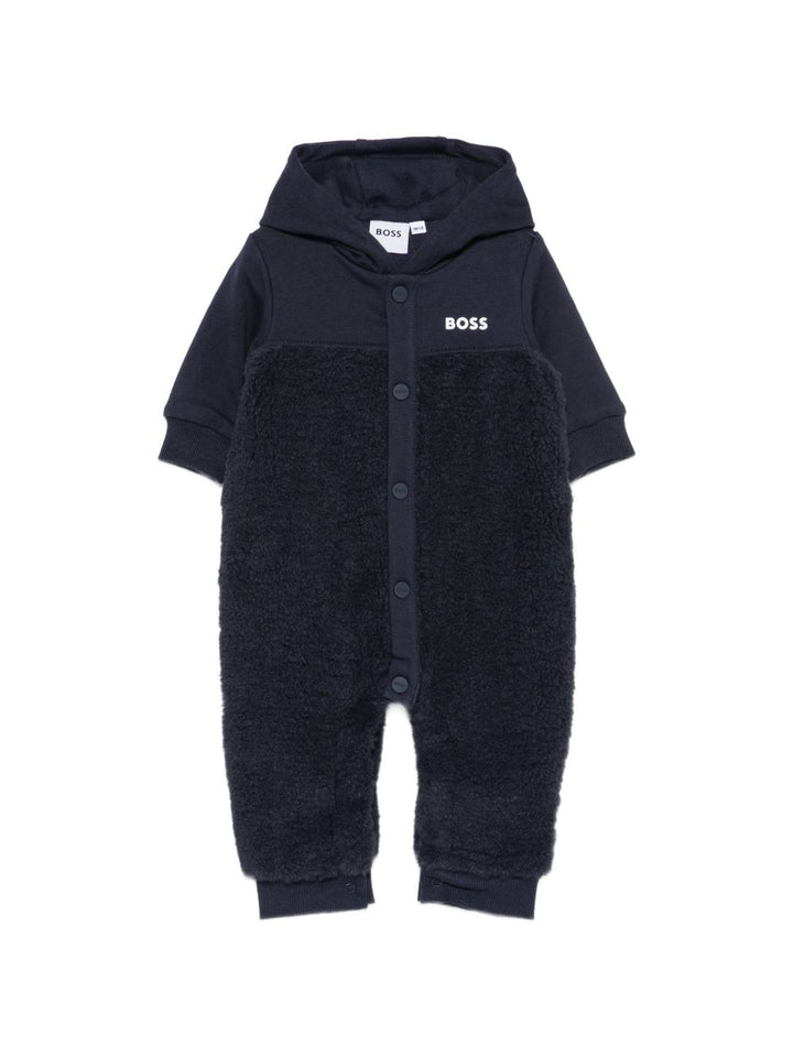 Tutina blu navy per neonato J53297 849 Boss Kids 