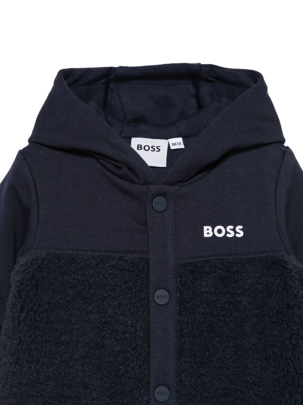 Tutina blu navy per neonato J53297 849 Boss Kids 