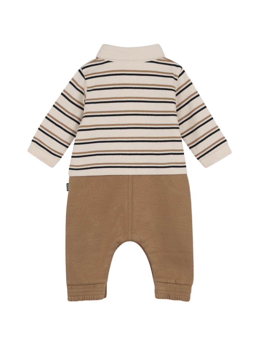 Tutina beige/marrone per neonato J53299 21K Boss Kids 