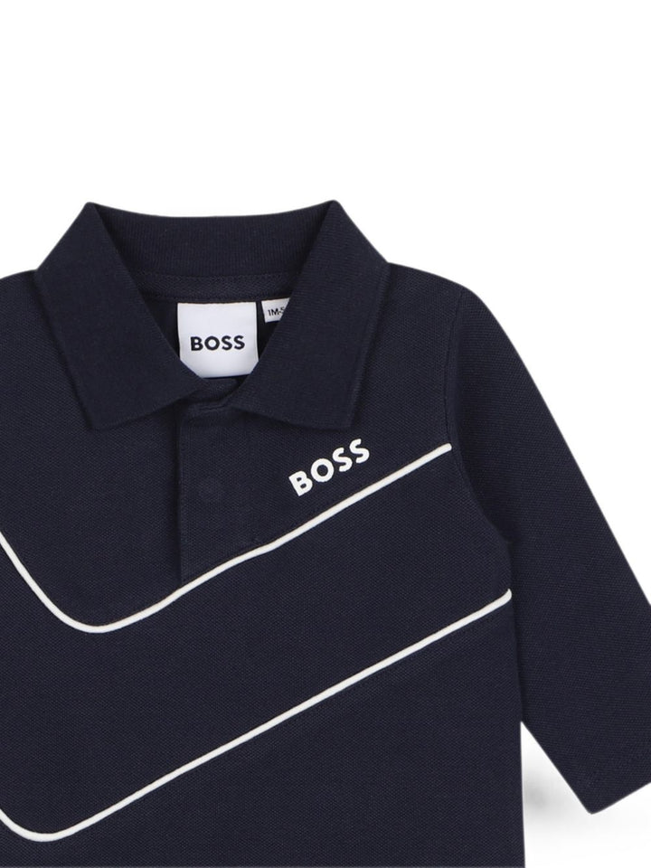 Tutina marine per neonato J53300 849 Boss Kids 