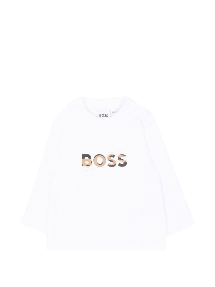 Completo biscotto/bianco per neonato J53305 269 Boss Kids 