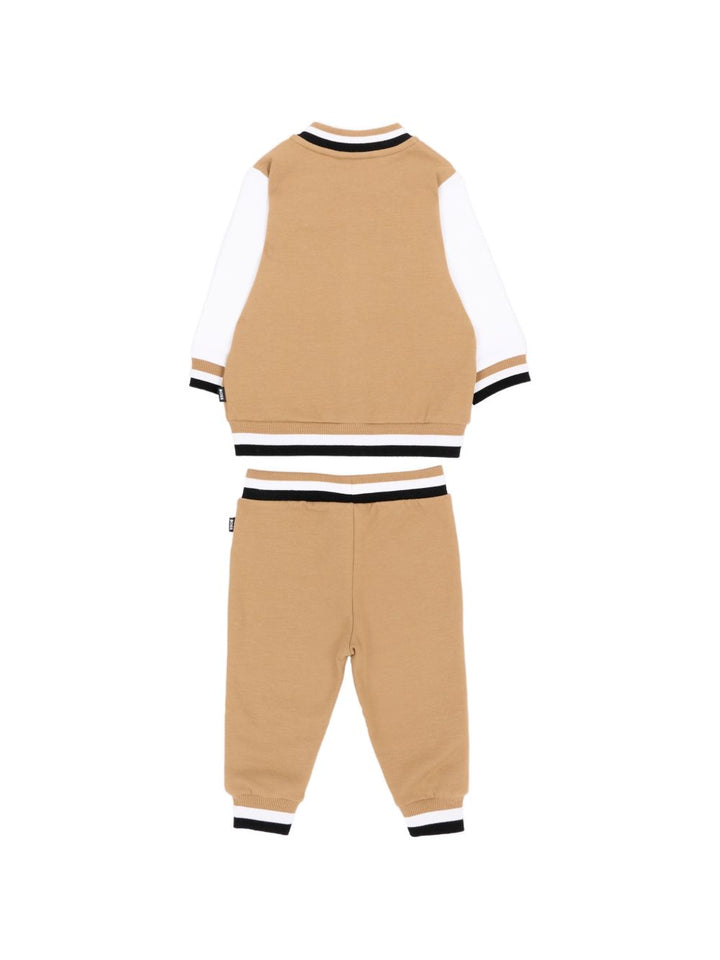 Completo biscotto/bianco per neonato J53305 269 Boss Kids 