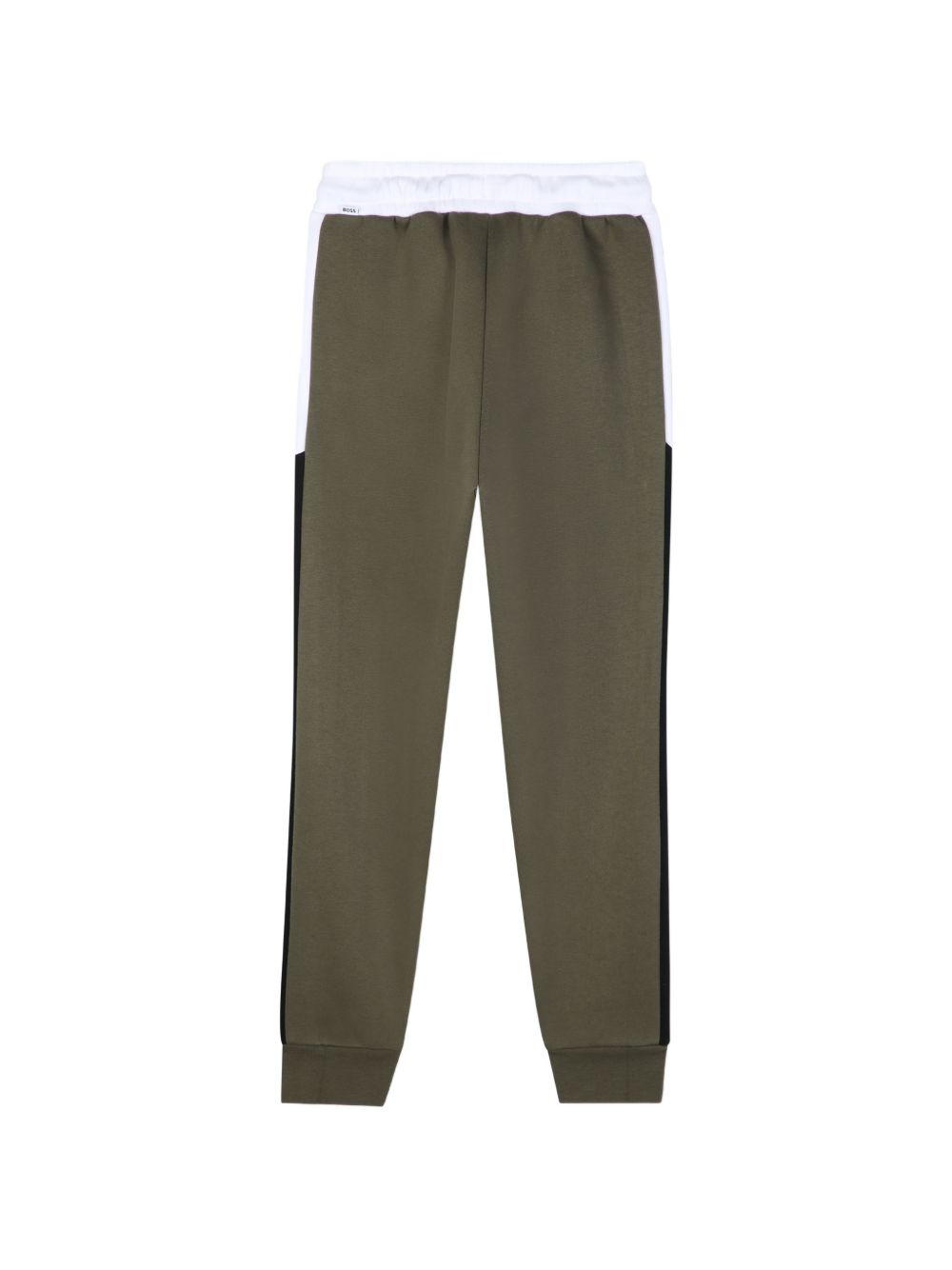 Pantalone oliva/bianco/nero per bambino J53341 63D Boss Kids 