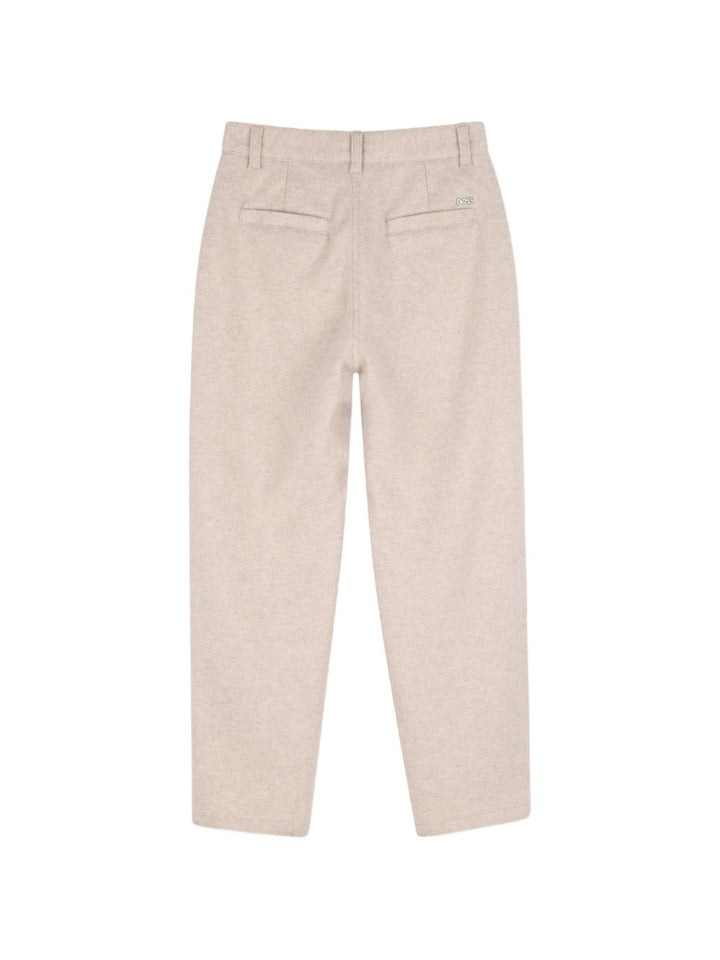 Pantalone ecrù antico per bambino J53342 B51 Boss Kids 