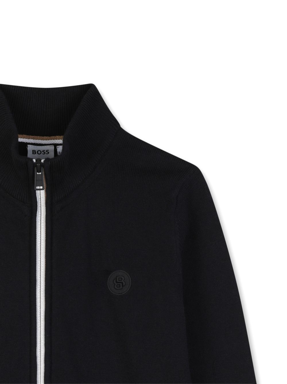 Cardigan nero per bambino J53360 09B Boss Kids 