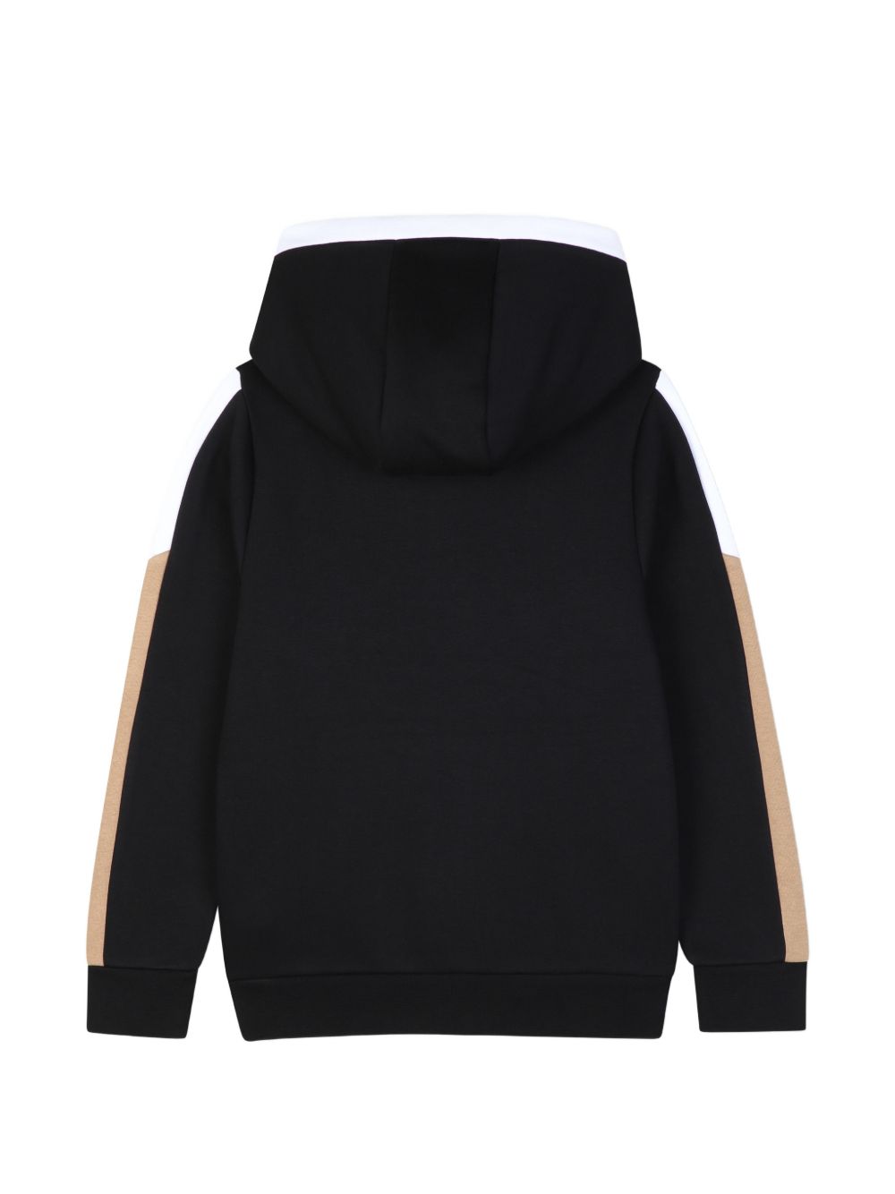 Felpa nero per bambino J53368 09B Boss Kids 
