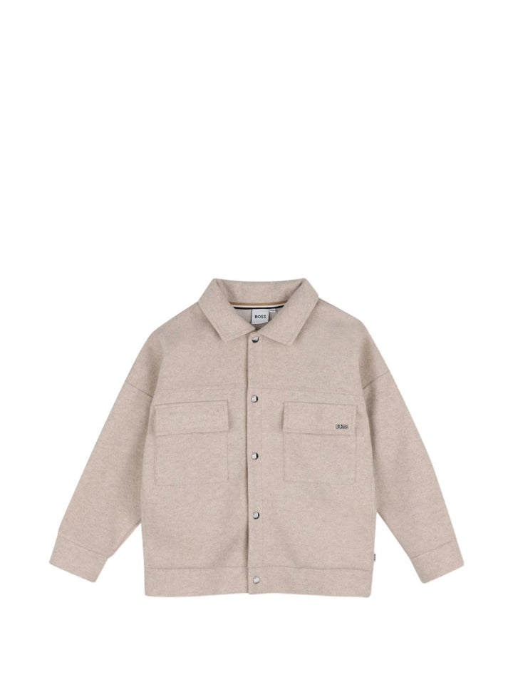 Giacca ecrù antico per bambino J53371 B51 Boss Kids 