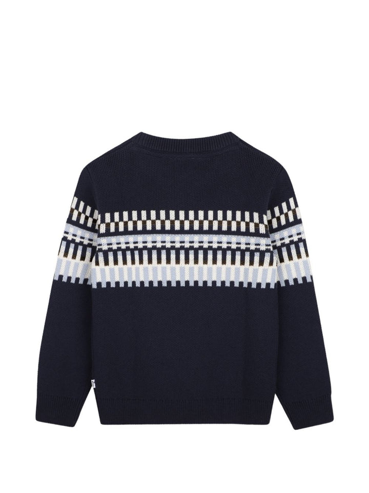 Maglione marine per bambino J53393 849 Boss Kids 