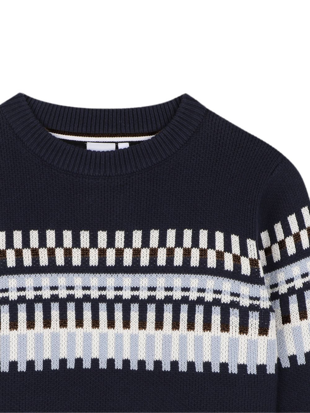 Maglione marine per bambino J53393 849 Boss Kids 