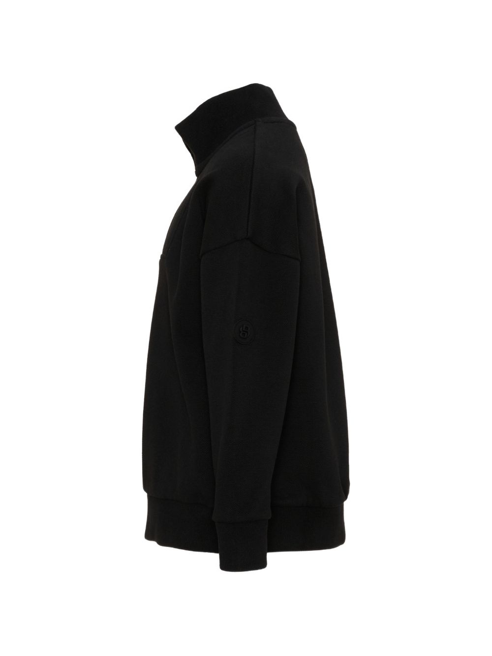 Felpa nero per bambino J53403 09B Boss Kids 