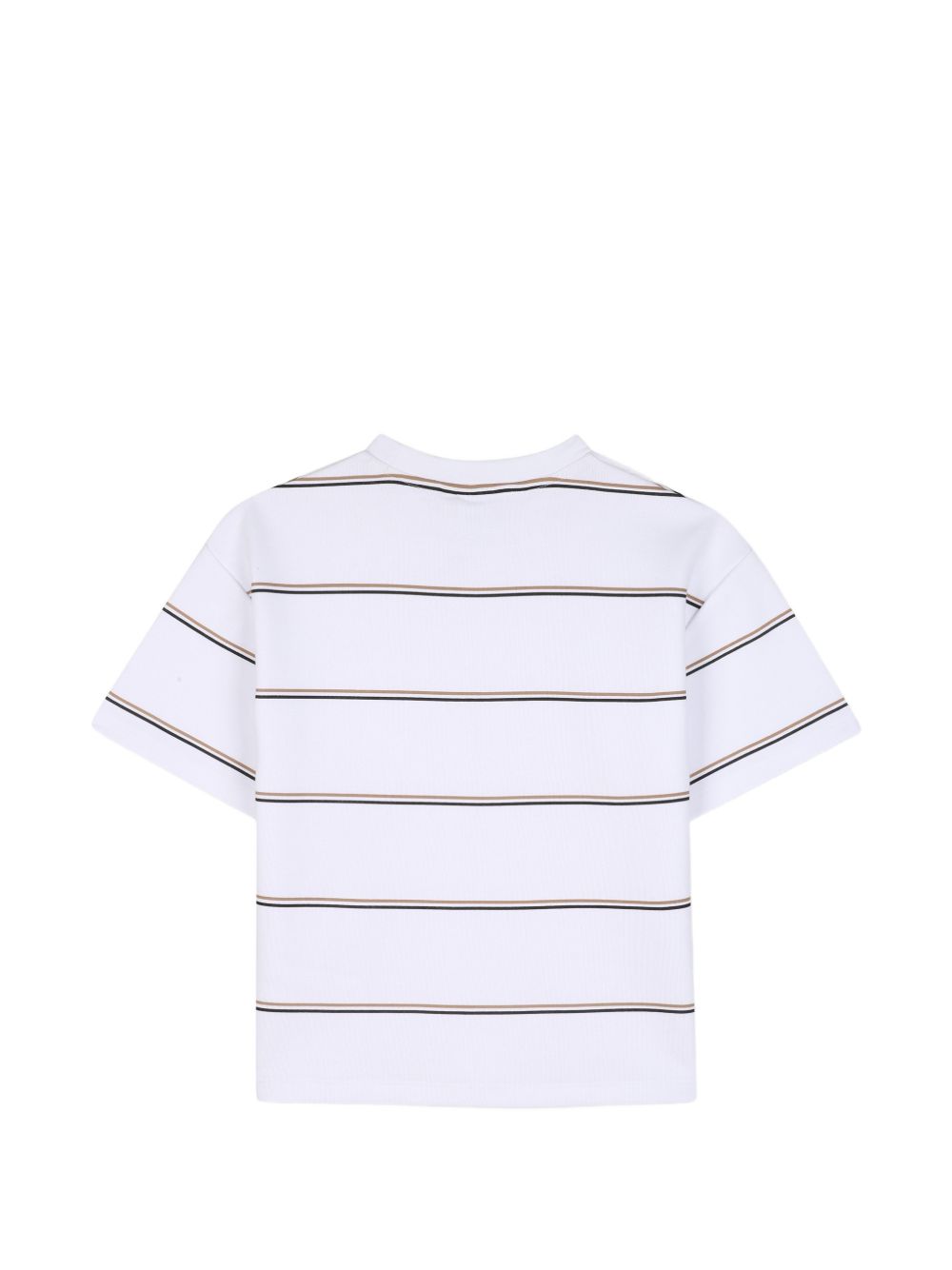 T-shirt bianca per bambino J53419 10P Boss Kids 