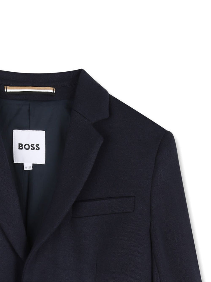 Giacca blu per bambino J53424 862 Boss Kids 