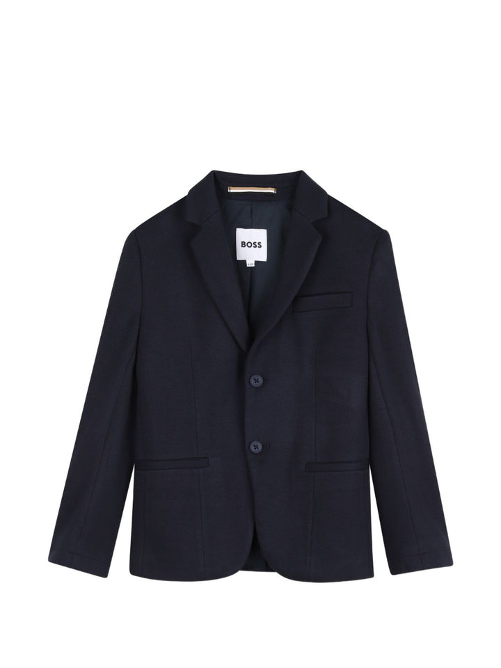 Giacca blu per bambino J53424 862 Boss Kids 