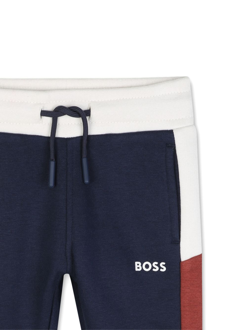 Pantalone blu/bianco/rosso per neonato J53468 849 Boss Kids 
