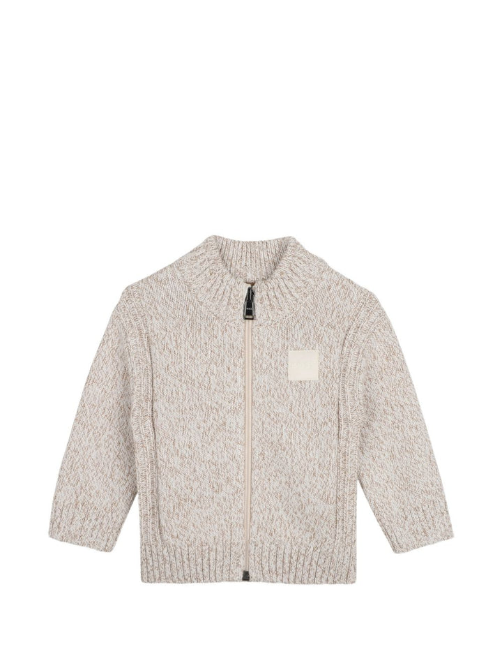 Cardigan beige per neonato J53472 120 Boss Kids 