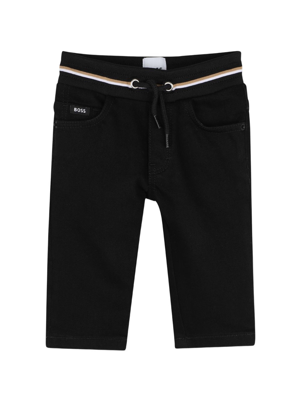 Pantalone nero per bambino J53475 09B Boss Kids 