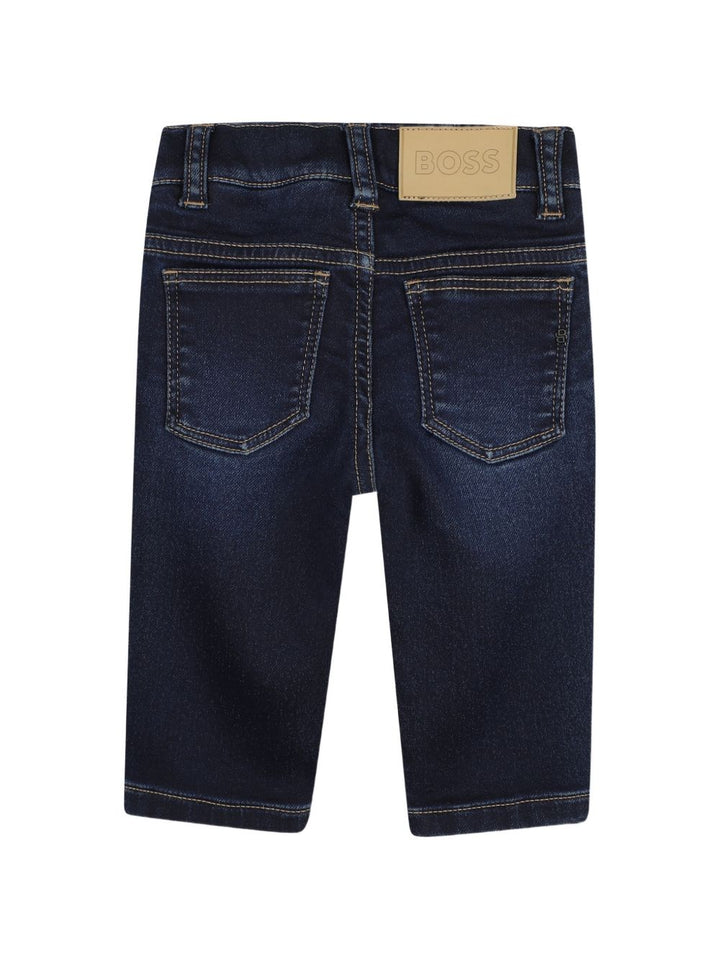 Jeans blu per neonato J53476 Z07 Boss Kids 