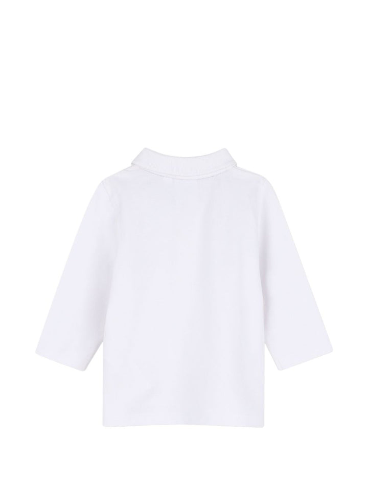 Polo bianco per neonato J53485 10P Boss Kids 
