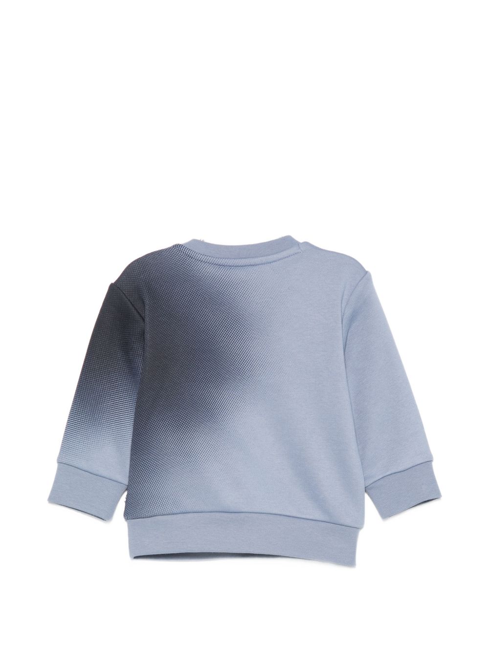 Felpa blu sfumata per neonato J53494 896 Boss Kids 