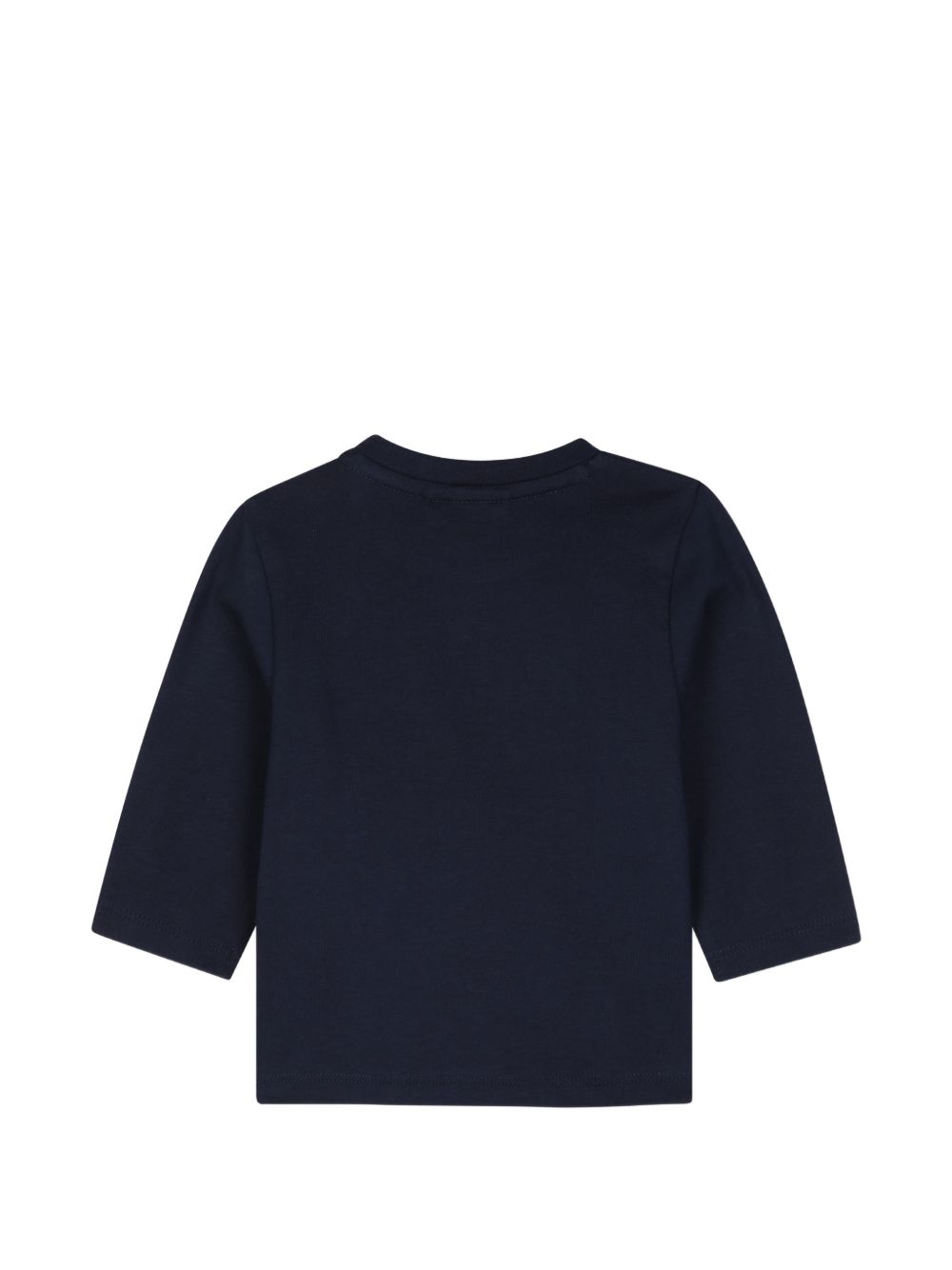 T-shirt blu navy per neonato J53498 849 Boss Kids 