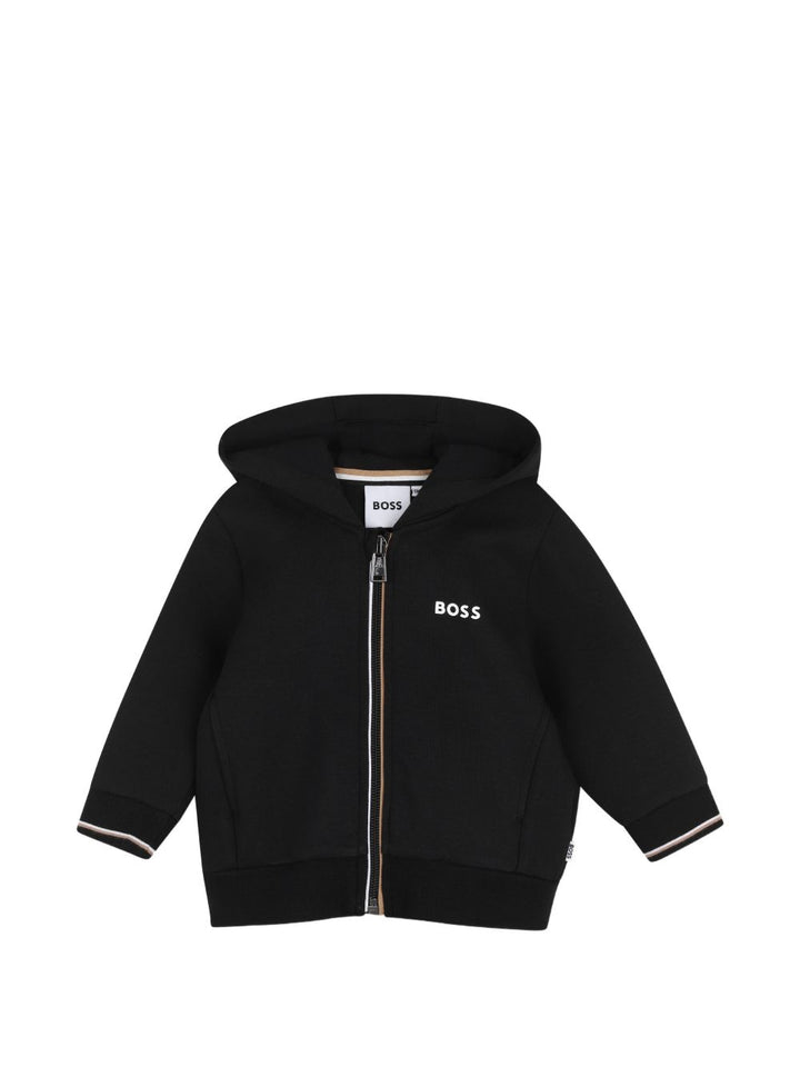 Completo nero per neonato J53511 09B Boss Kids 