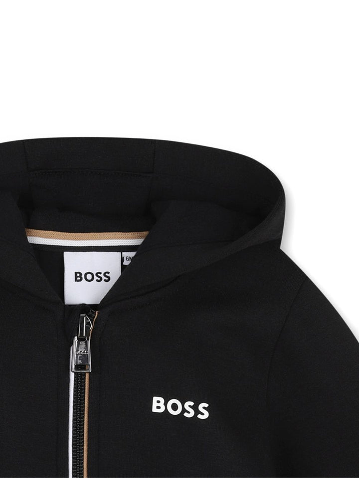 Completo nero per neonato J53511 09B Boss Kids 
