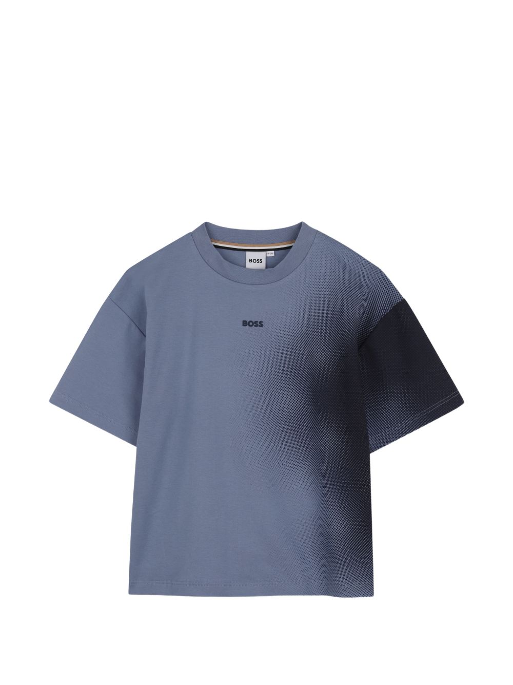 T-shirt blu lavanda per bambino J53515 896 Boss Kids 