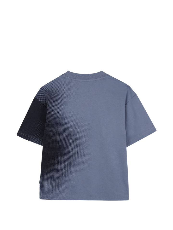 T-shirt blu lavanda per bambino J53515 896 Boss Kids 