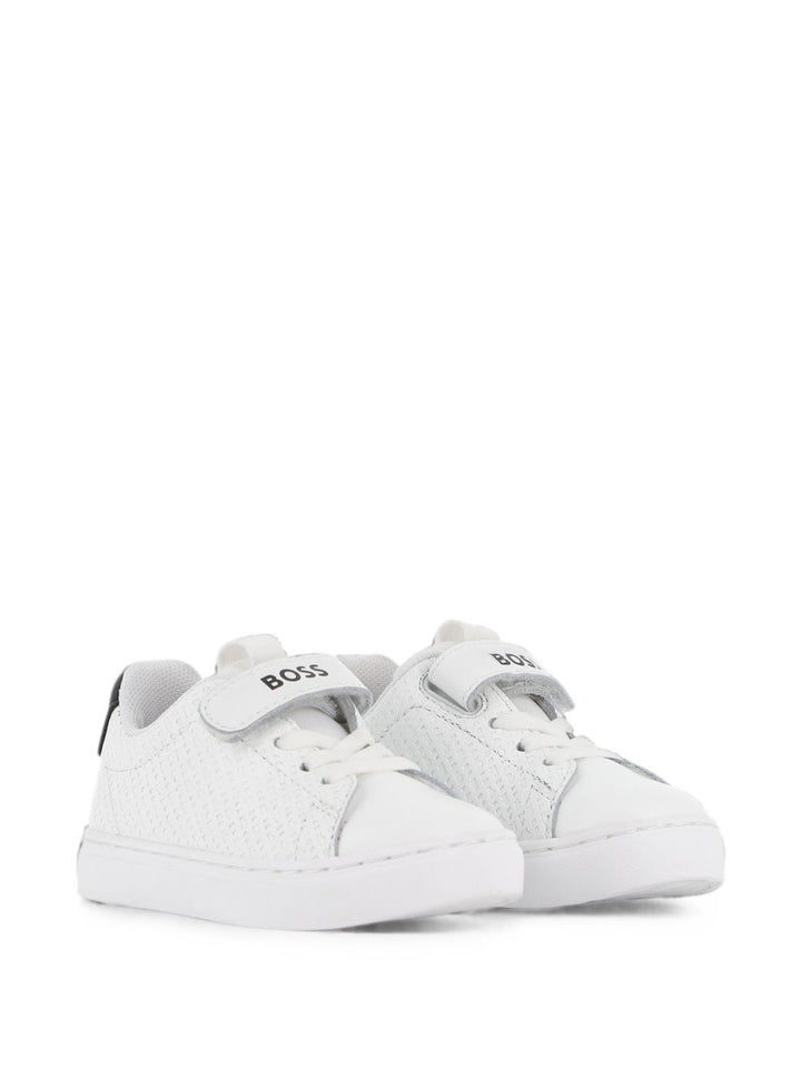 Sneakers bianche per bambino J53540 10P Boss Kids 