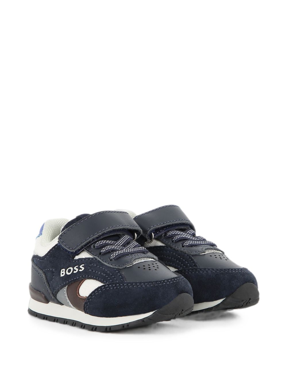 Sneakers blu per bambino J53544 849 Boss Kids 