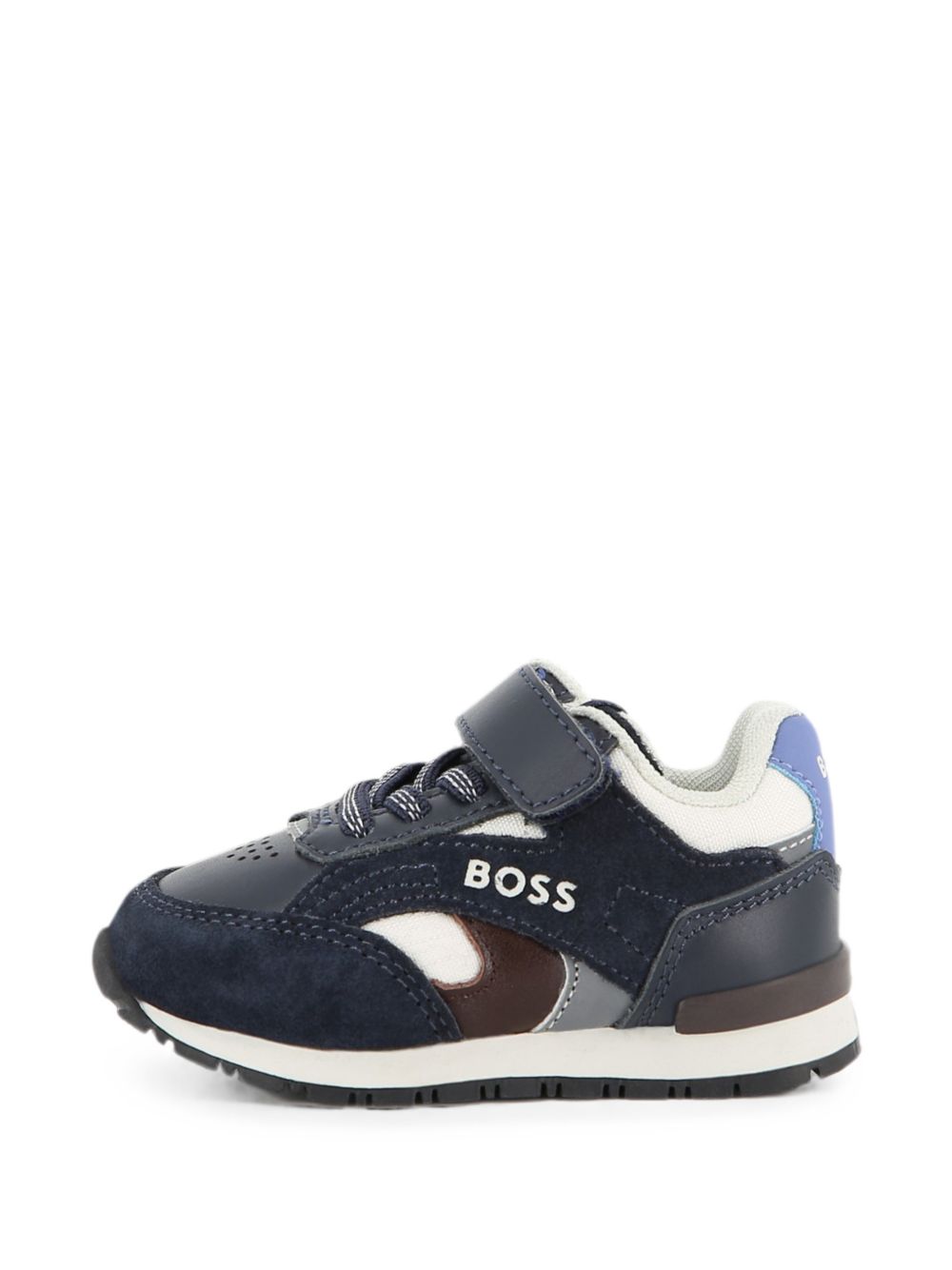 Sneakers blu per bambino J53544 849 Boss Kids 